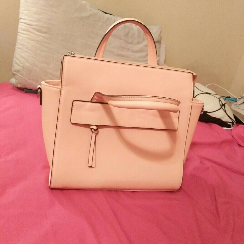 rose pink handbag